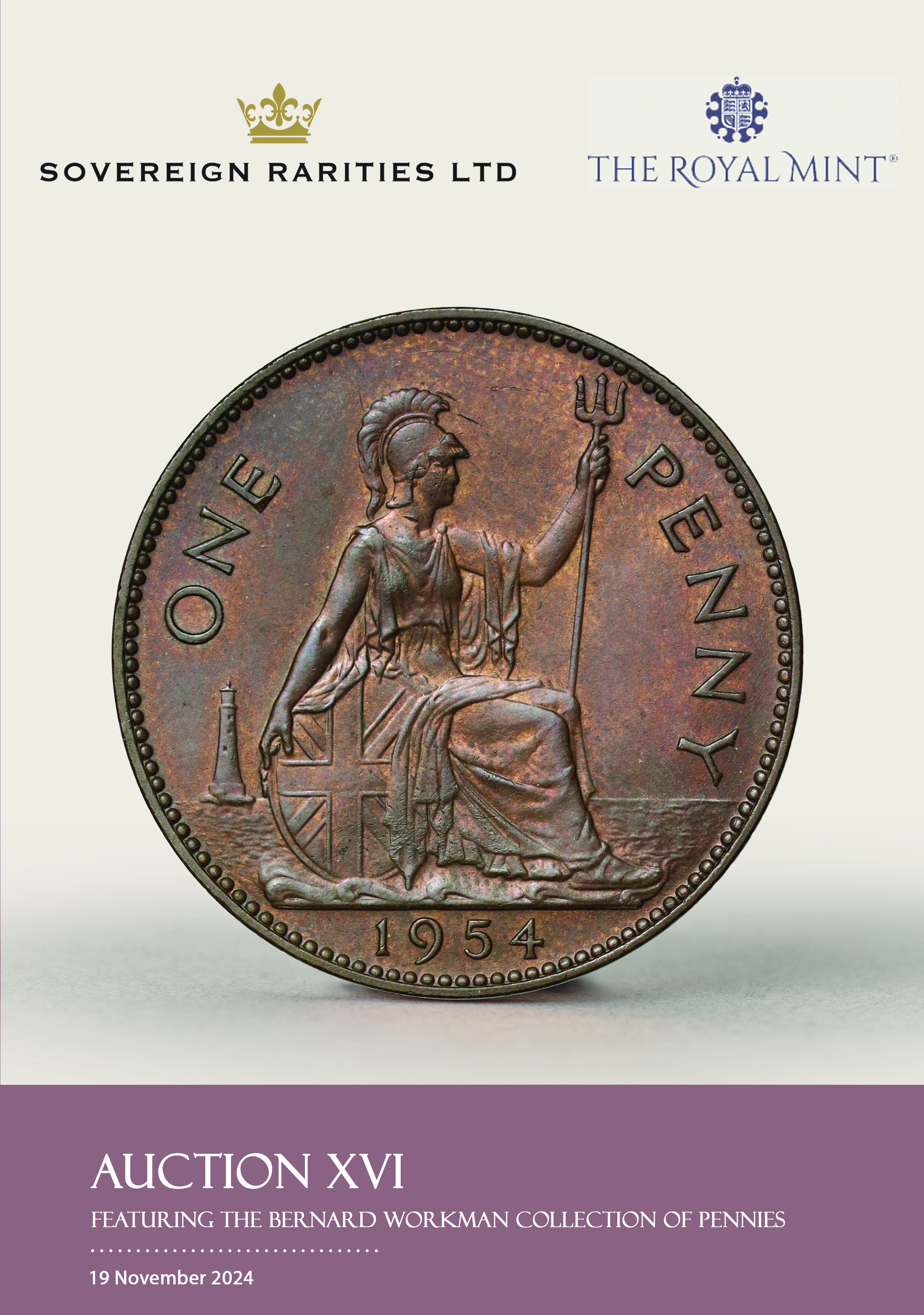 SOVR & The Royal Mint General Auction XVI - Featuring the Workman Collection of Pennies